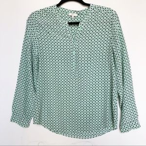 Joie Floral Silk Blouse